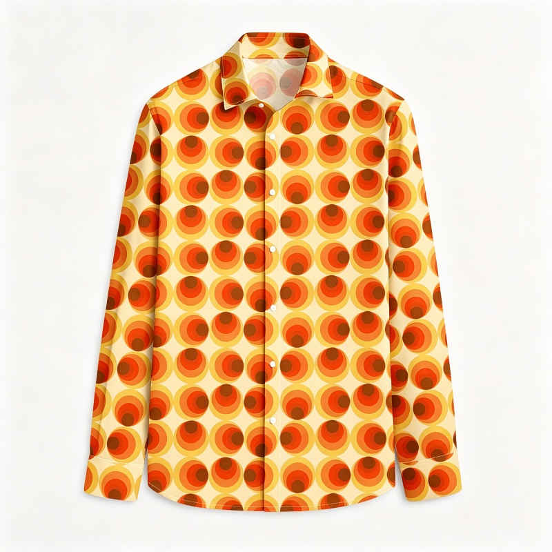 Mens Fashion Trend 2026 - 2026 Nieuwe Mode Herenoverhemd Gepersonaliseerd Geprint