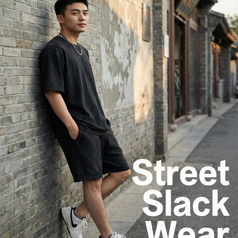 Men'S Fashion And Style - Nieuwe zomerstyle mode gewassen T-shirt met