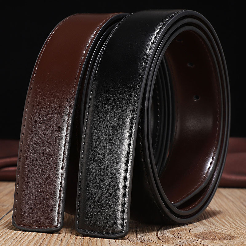 Leather Belt Braided - Multi-size riem van echt leer voor