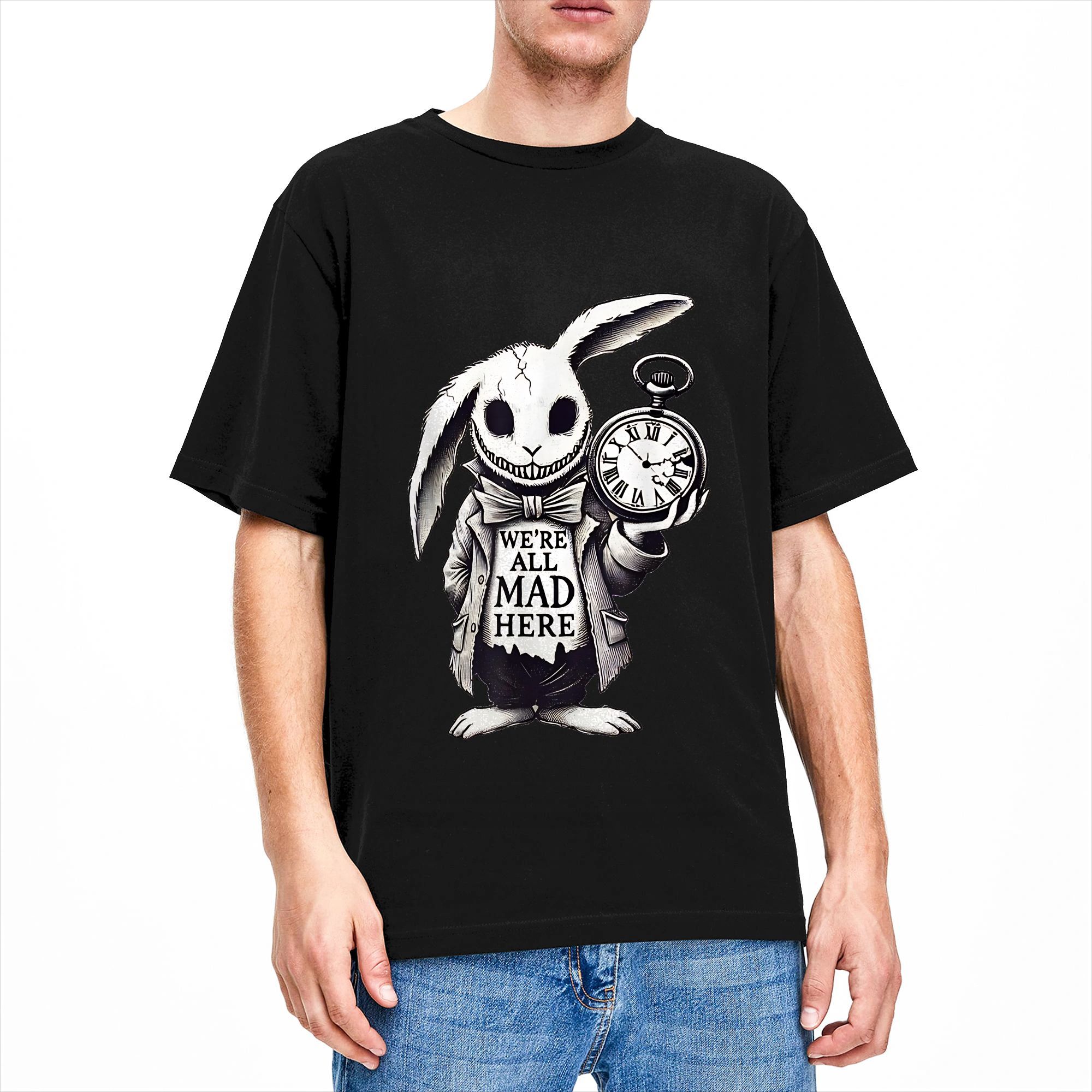 Men'S Fashion Quotes - Citaat Fun A-Alice In Wonderland We're