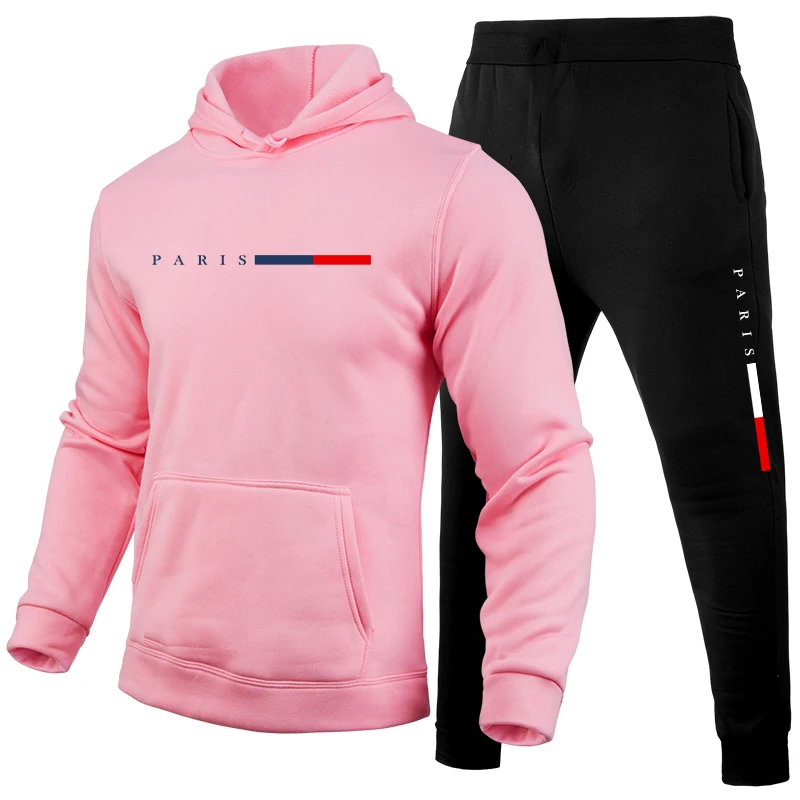 Paris Fashion Men - 2026 Parijs Mode Herenset Hoodie en