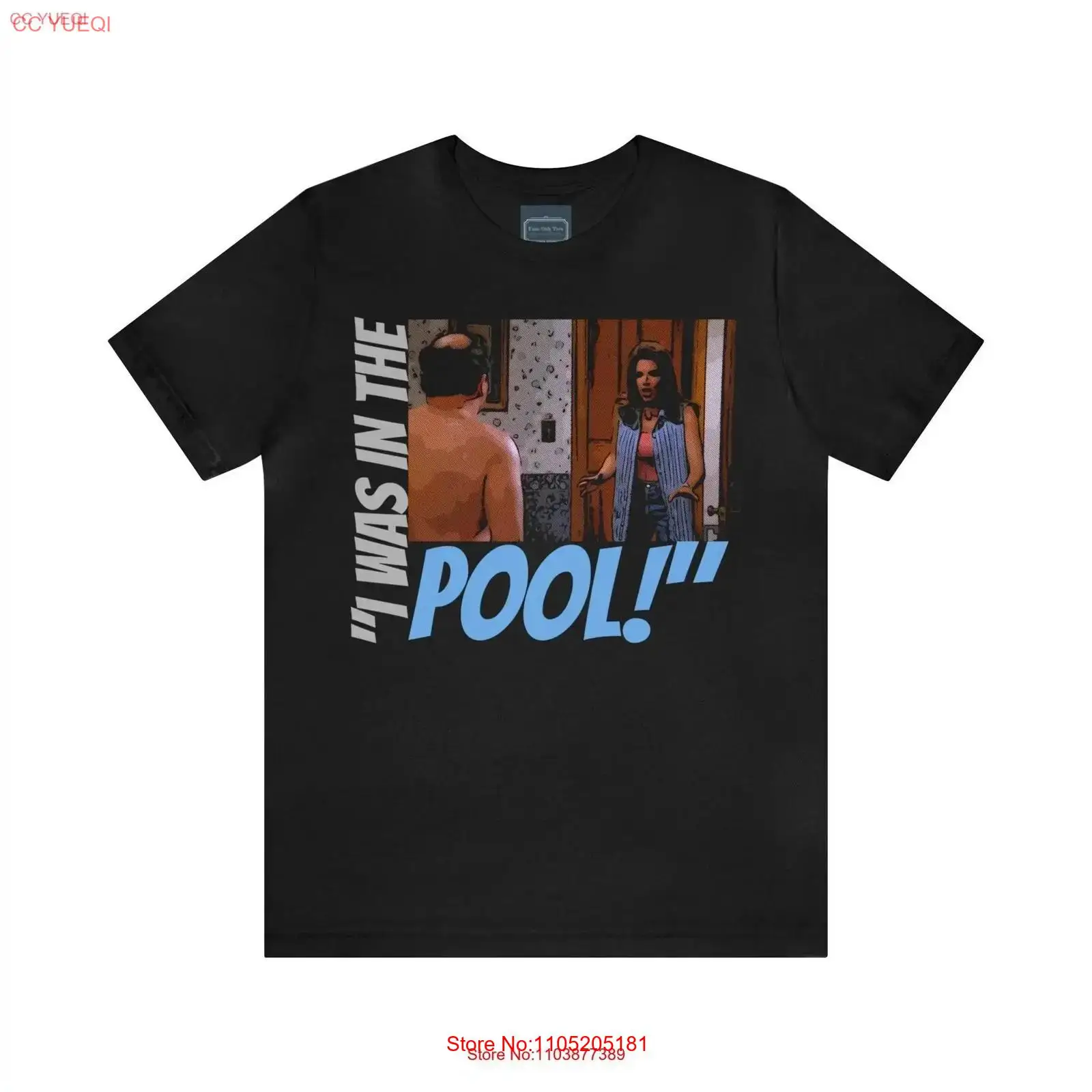 Men'S Fashion Quotes - Jersey T-shirt Seinfeld tv-show Citaat Ik