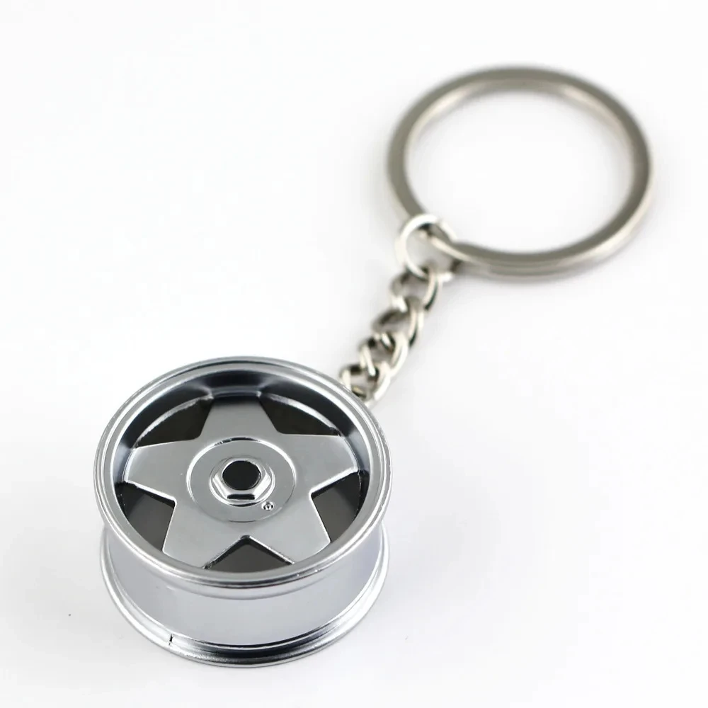 Men'S Fashion Hub - Borbet wielnaaf sleutelhanger voor mannen hoge