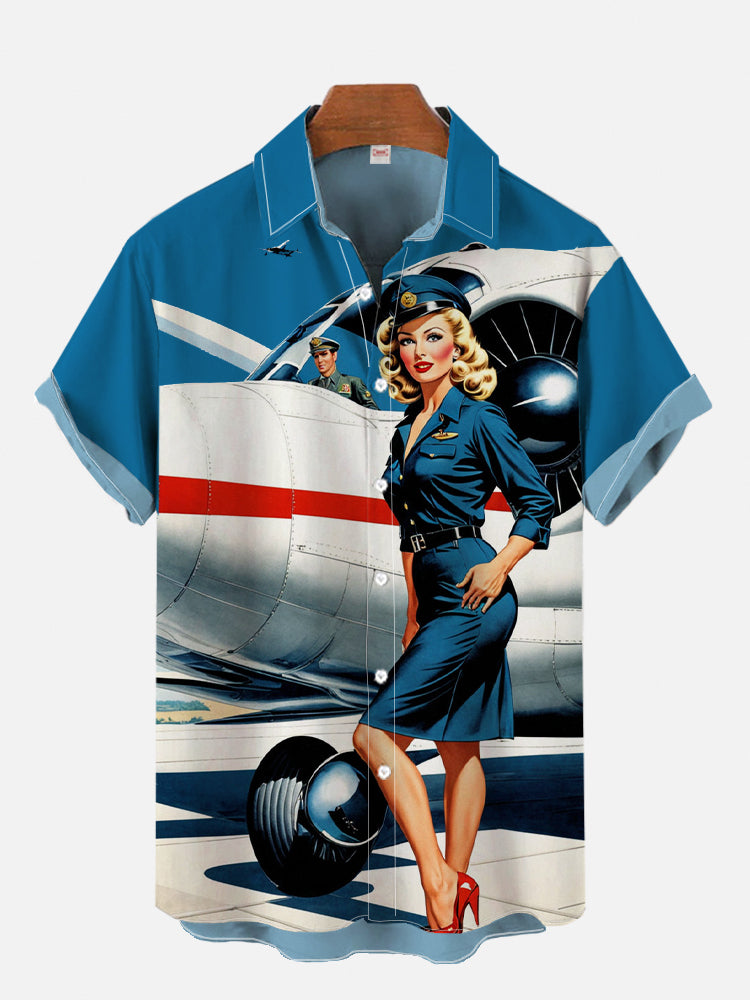 Mens Fashion In 1980S - Jaren 70-1980 Vintage Pin Up Girl