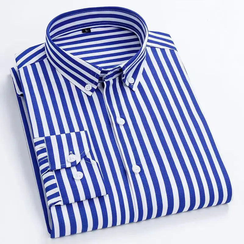 Dress Shirt Non-Iron - Overhemden Met Lange Mouwen Voor Heren,