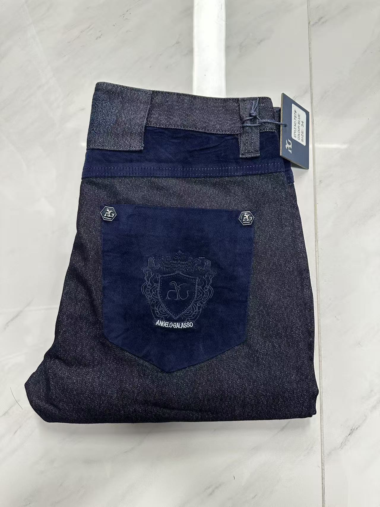 Men'S Fashion For 60 Year Old - OECHSLI Jeans Katoen Dik Heren 2027