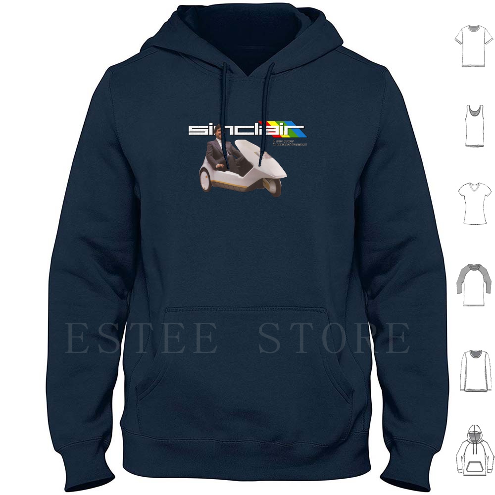 Mens Fashion In 1980S - C5-A Nieuwe Power Hoodies C5 Spectrum