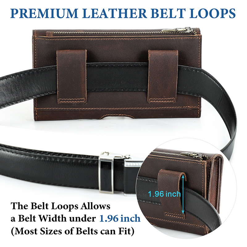 Koeienhuid Lederen Heuptas Tel - Leather Belt Braided recensie en prijs