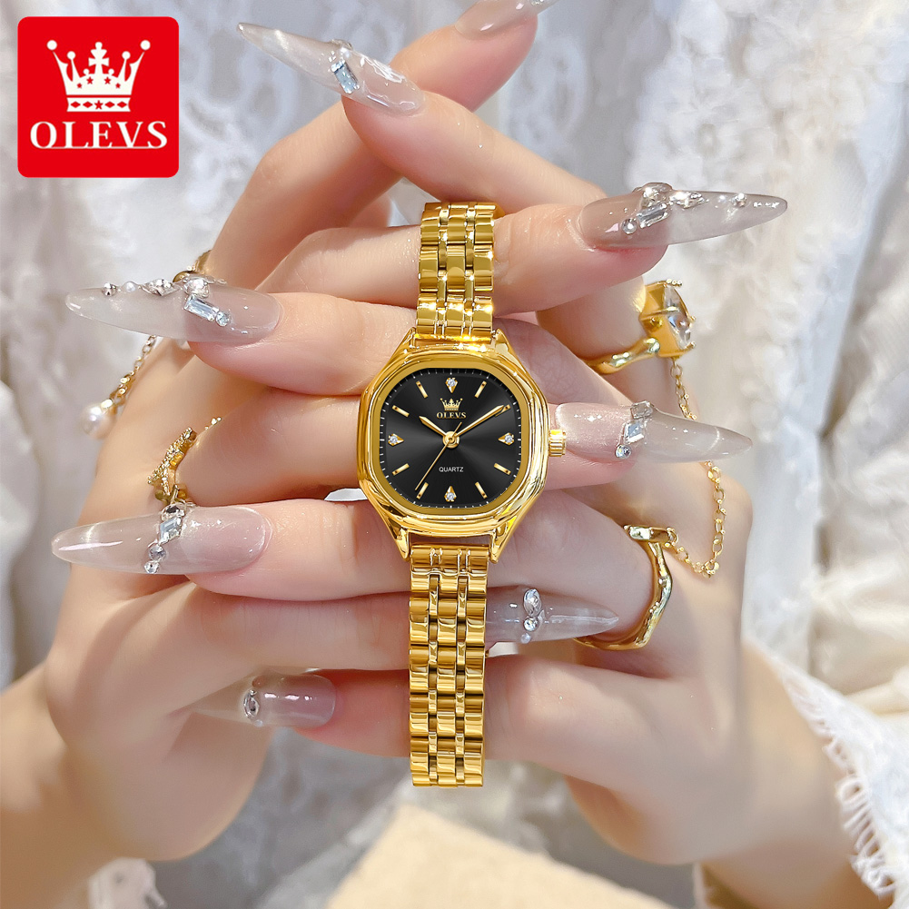 OLEVS 5888 Dameshorloges Goud  - Men Fashion Elegant recensie en prijs