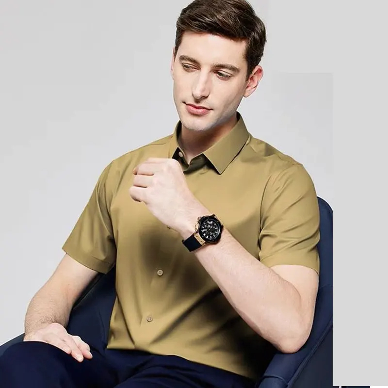 5xl Heren Overhemd Met Korte M - Dress Shirt Non-Iron recensie en prijs