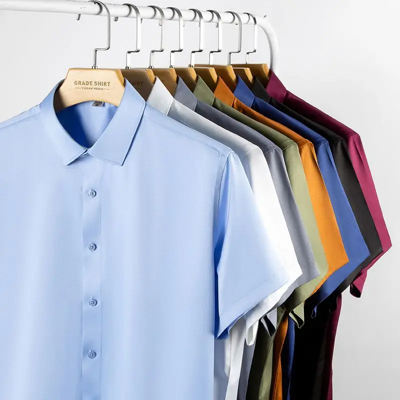 5xl Heren Overhemd Met Korte M - Dress Shirt Non-Iron recensie en prijs