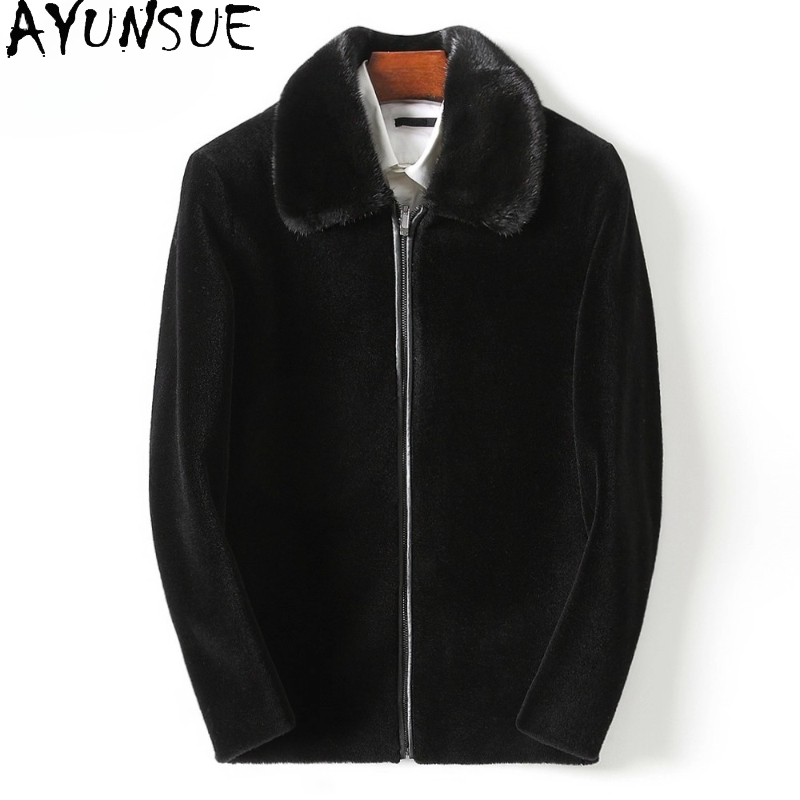AYUNSUE Casual 100% Wollen Jas - Mens Fashion Winter 2025 recensie en prijs