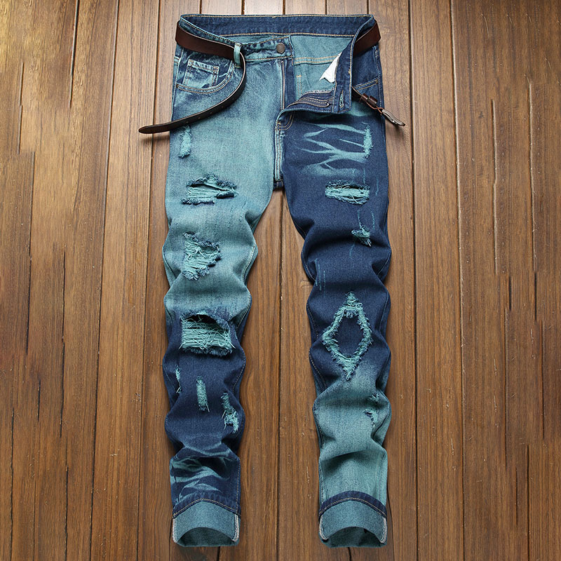 Nieuwe retro jeans herenbroek  - Men'S Fashion For 60 Year Old recensie en prijs