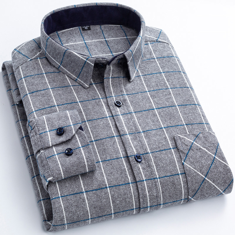 Nieuwe flanel geruite shirts v - Dress Shirt Non-Iron recensie en prijs