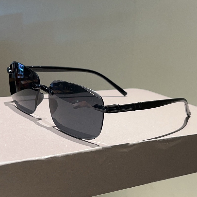Fashion Pilot Zonnebril Mannen - Men'S Fashion Rimless Glasses recensie en prijs