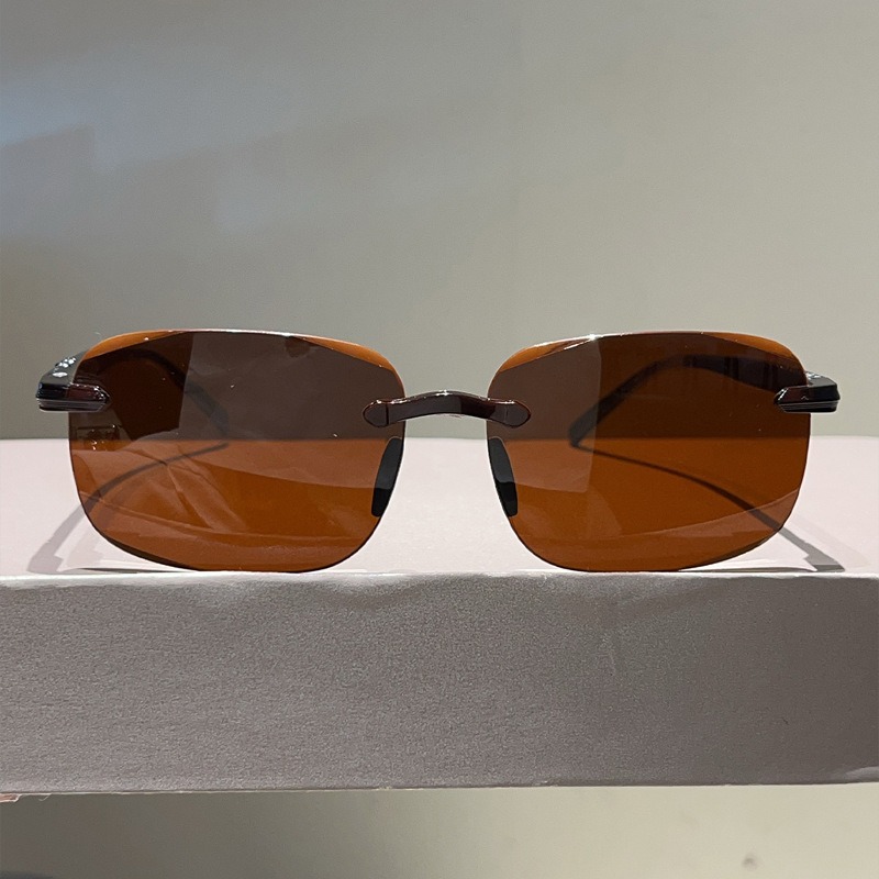 Fashion Pilot Zonnebril Mannen - Men'S Fashion Rimless Glasses recensie en prijs