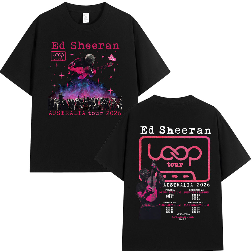 Ed Sheeran Loop Tour Australië - Mens Fashion Australia recensie en prijs
