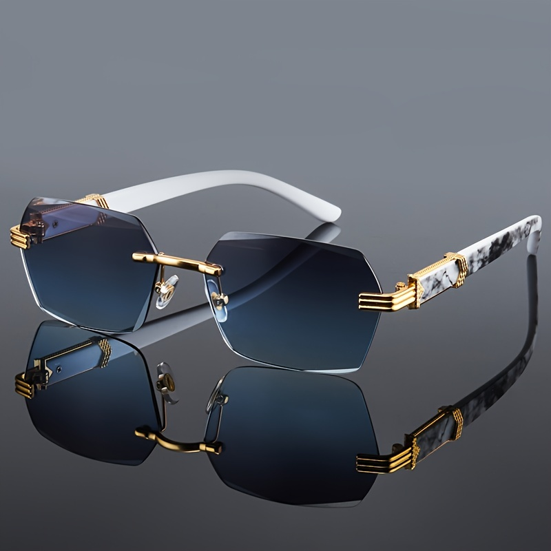 Mode Dames Randloze zonnebril  - Men'S Fashion Rimless Glasses recensie en prijs