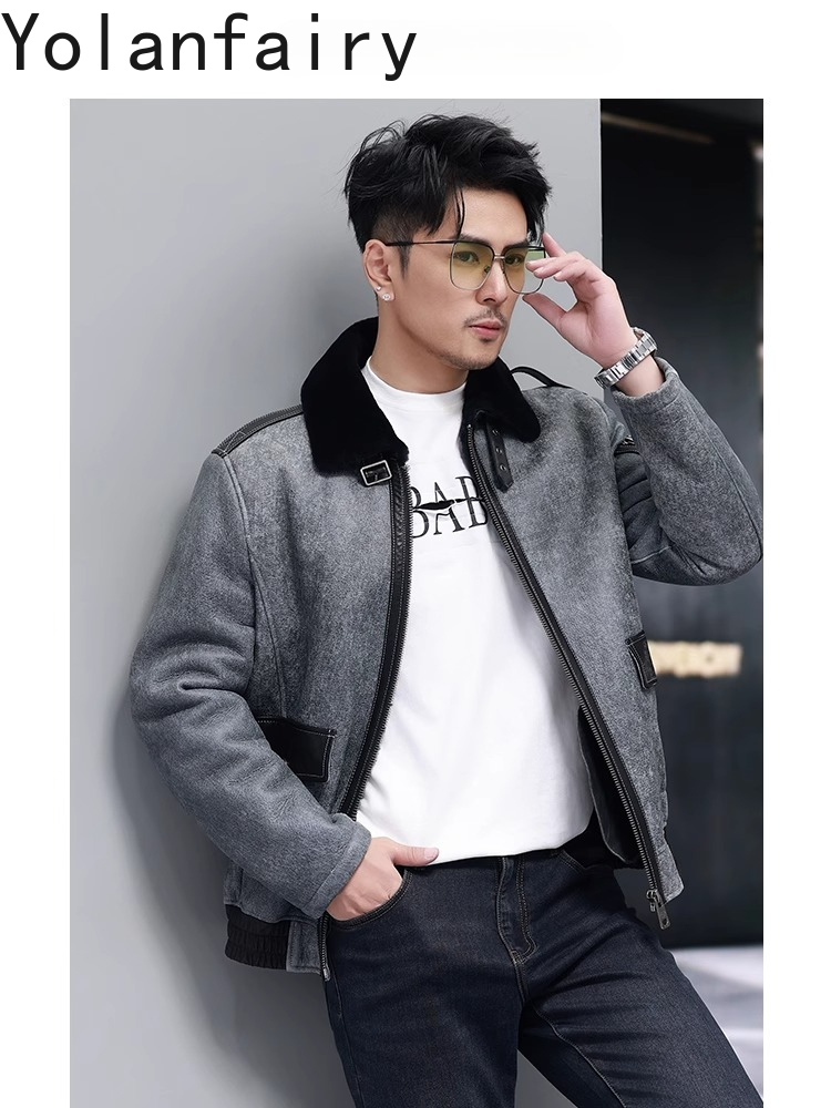 YOLANFAIRY Korte Natuurlijke B - Mens Fashion Winter 2025 recensie en prijs