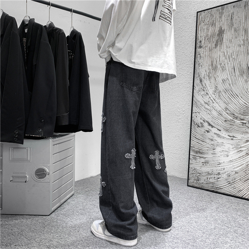 Heren Jeans met Kruisprint Her - Men'S Fashion For 60 Year Old recensie en prijs