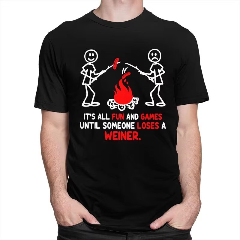 Grappig Camp Fire Weiner Quote - Men'S Fashion Quotes recensie en prijs