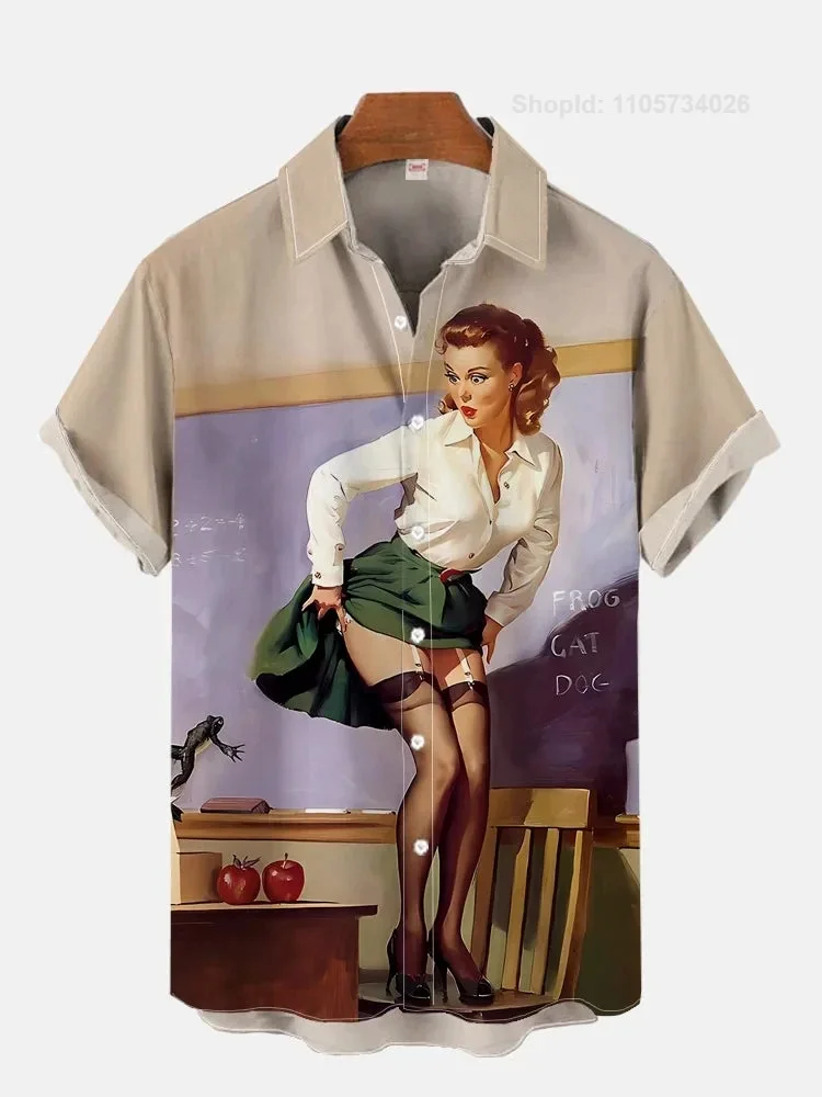 Jaren '80 Vintage Pin Up Girl  - Mens Fashion In 1980S recensie en prijs