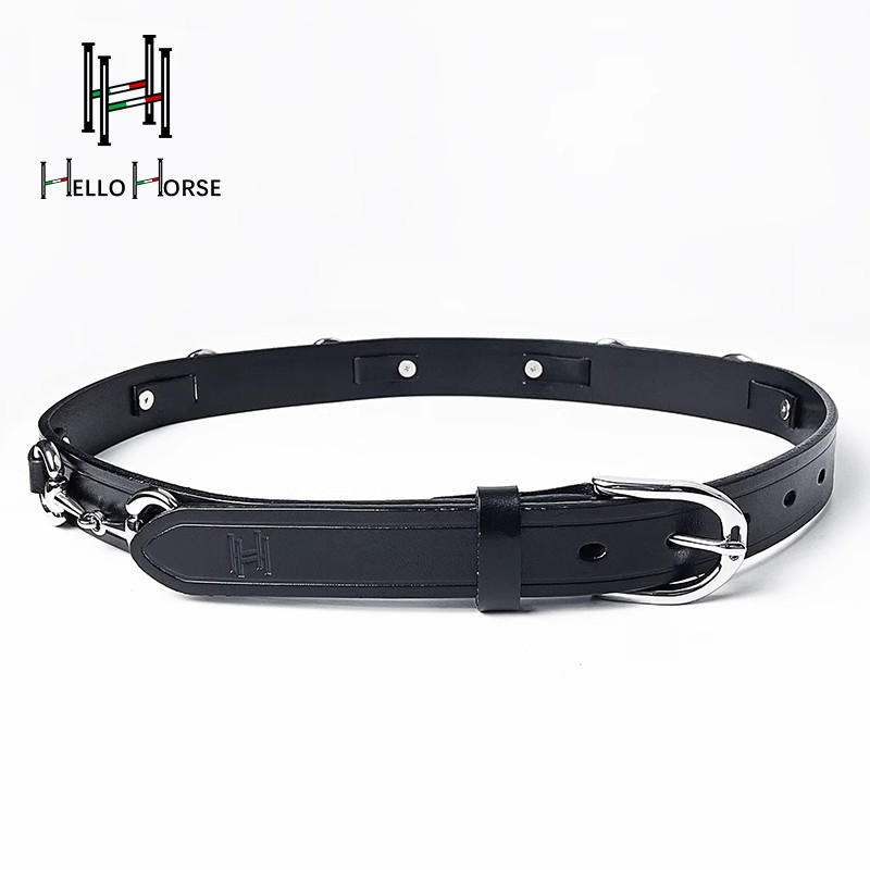 Hello Horse Paardensportriem K - Leather Belt Braided recensie en prijs