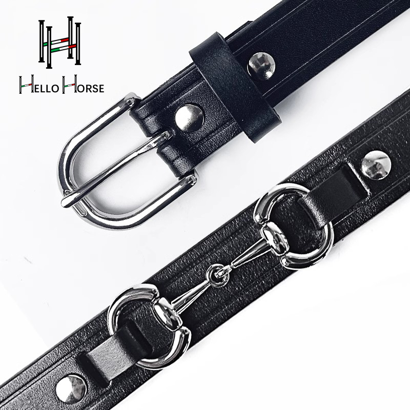 Hello Horse Paardensportriem K - Leather Belt Braided recensie en prijs