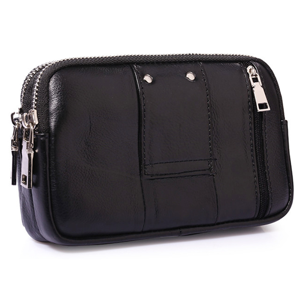 Mannen Echt Leer Taille Fanny  - Leather Belt Braided recensie en prijs