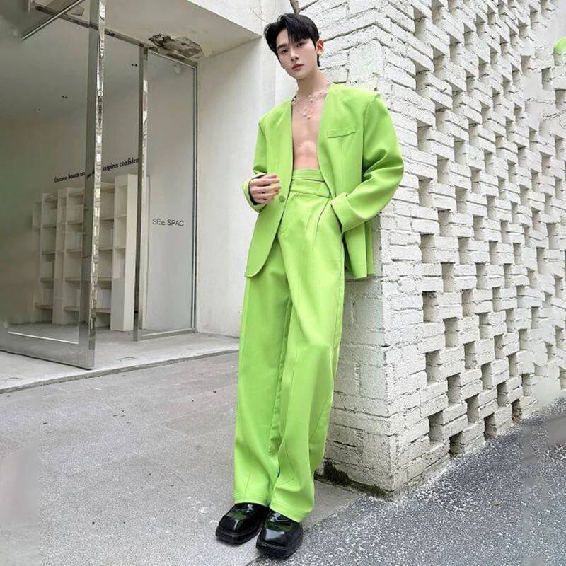 LUZHEN 2026 Lente Nieuwe Effen - Men Fashion Elegant recensie en prijs