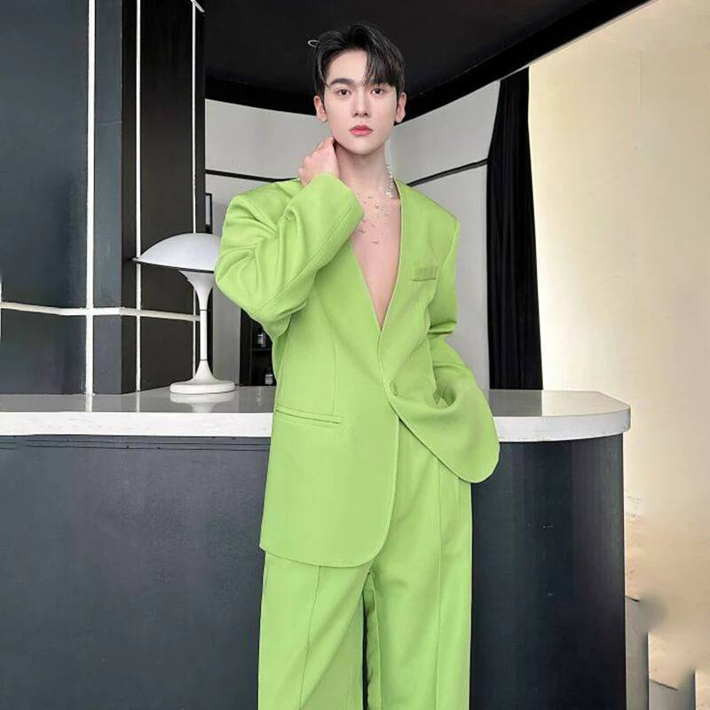 LUZHEN 2026 Lente Nieuwe Effen - Men Fashion Elegant recensie en prijs