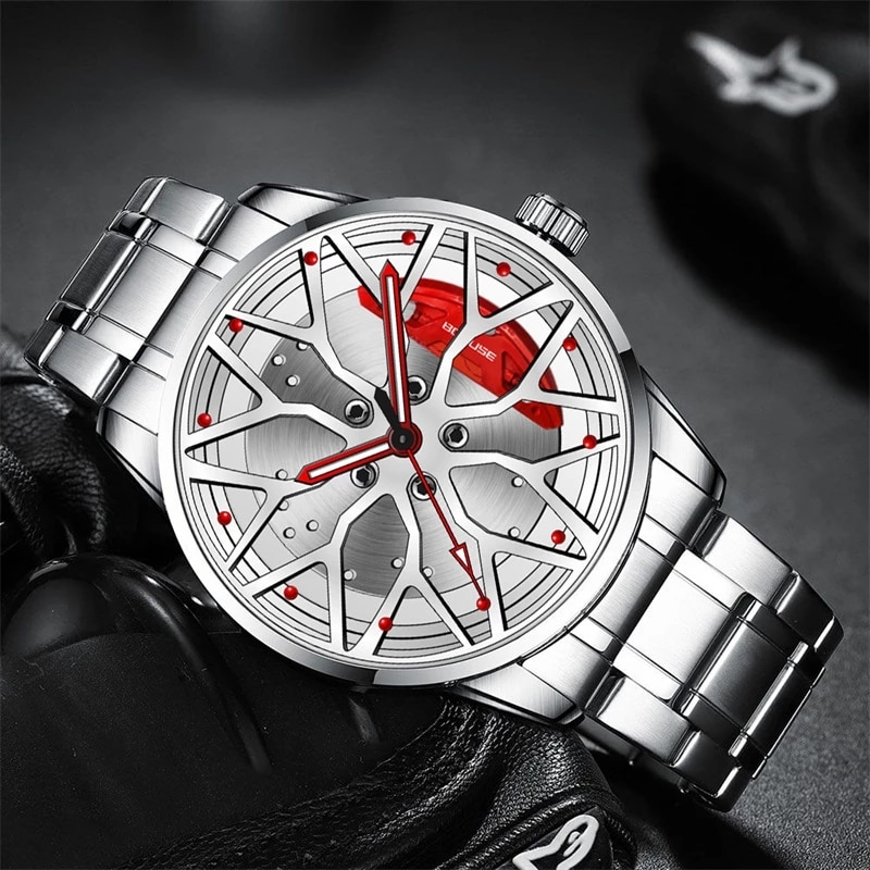 Mode heren auto wiel horloges  - Men'S Fashion Hub recensie en prijs