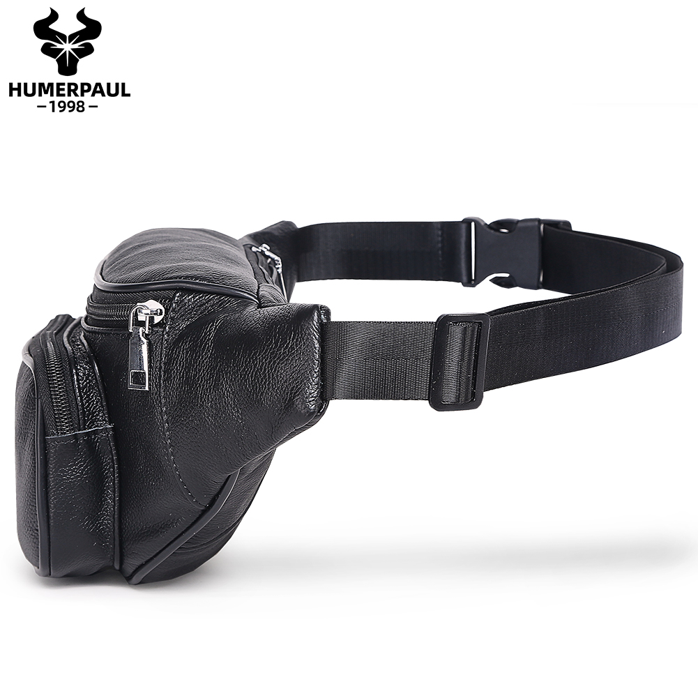 HUMERPAUL Heren heuptas van ru - Leather Belt Braided recensie en prijs