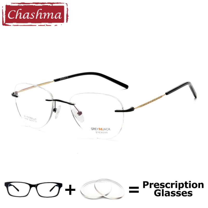 Chashma Elegante Randloze Bril - Men'S Fashion Rimless Glasses recensie en prijs