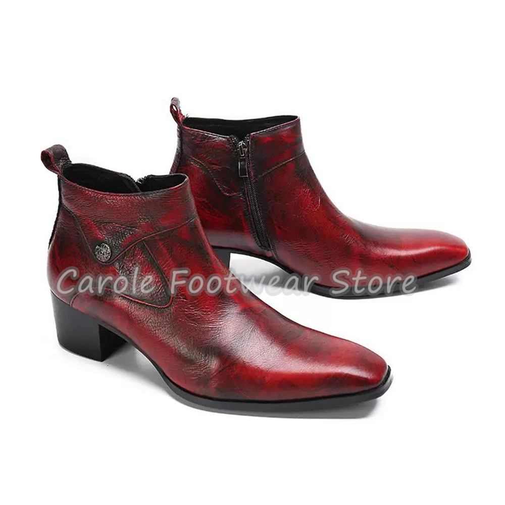 Vintage vierkante neus, echt l - Chelsea Boots Men recensie en prijs