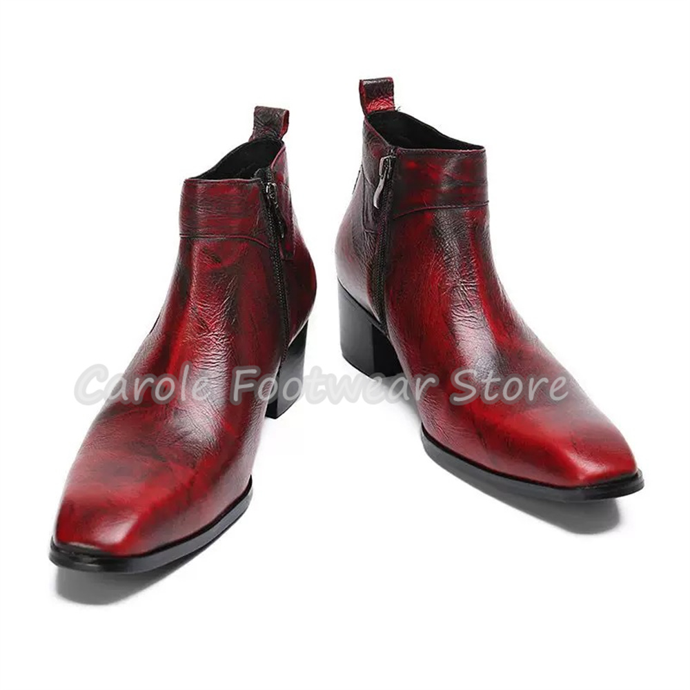 Vintage vierkante neus, echt l - Chelsea Boots Men recensie en prijs