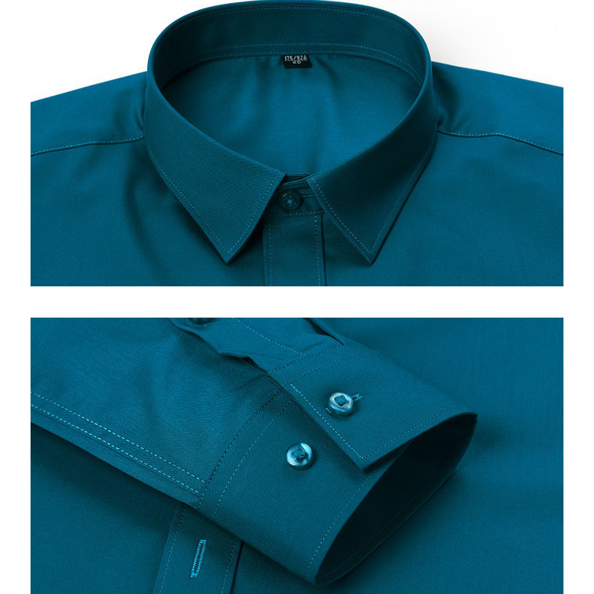 Stretch Lange Mouwen Shirt Voo - Dress Shirt Non-Iron recensie en prijs
