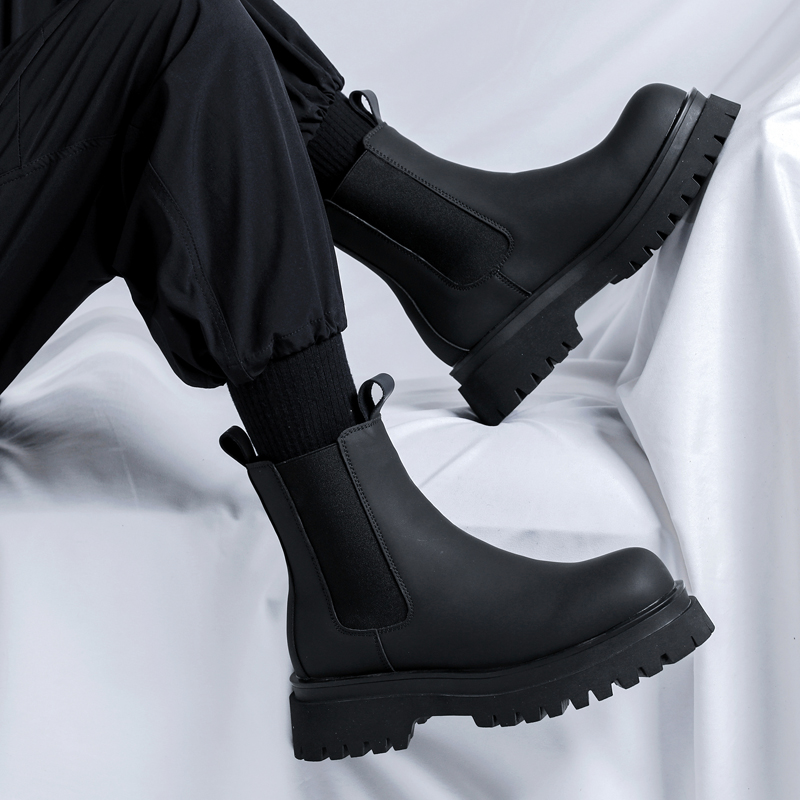 2026 Platform Zwarte High Top  - Chelsea Boots Men recensie en prijs