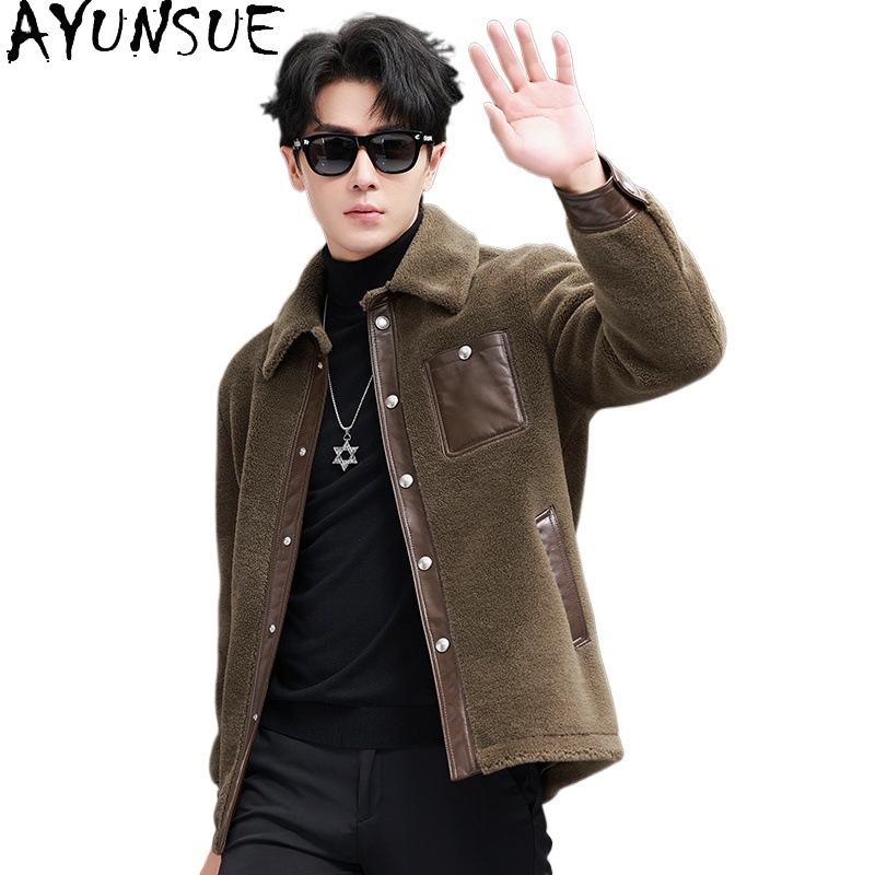 AYUNSUE 100% Wollen Jas voor M - Mens Fashion Winter 2025 recensie en prijs