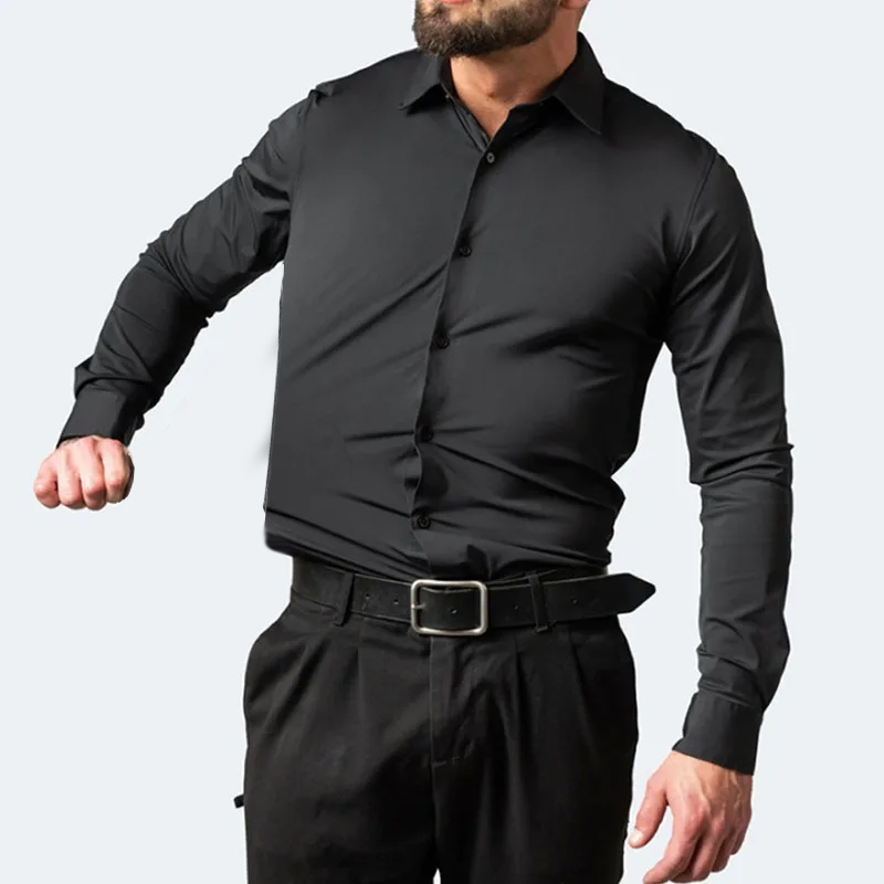 Lichte elasticiteit Heren zake - Dress Shirt Non-Iron recensie en prijs